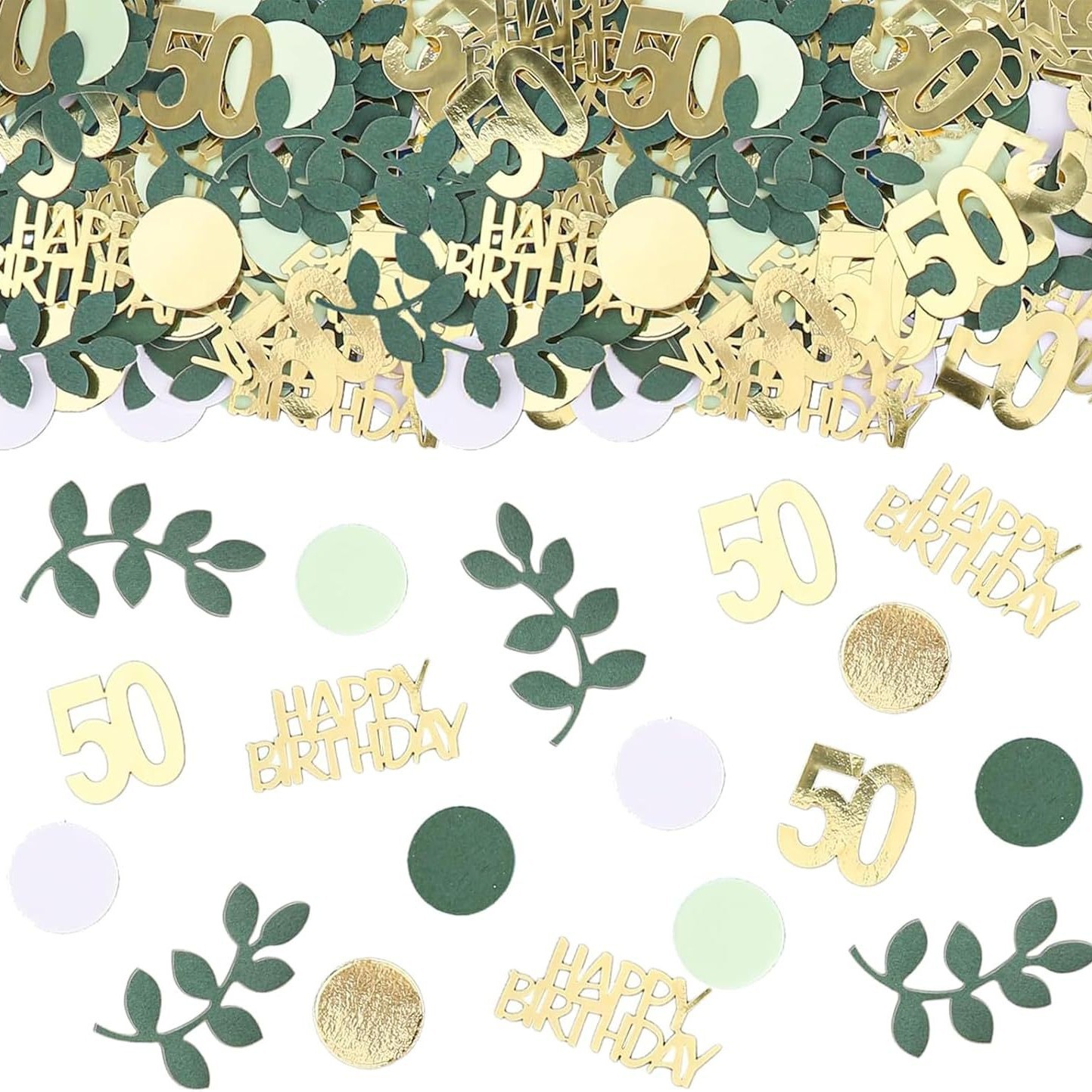 120 Gold Number Birthday Confe - Table Number Gold recension och pris