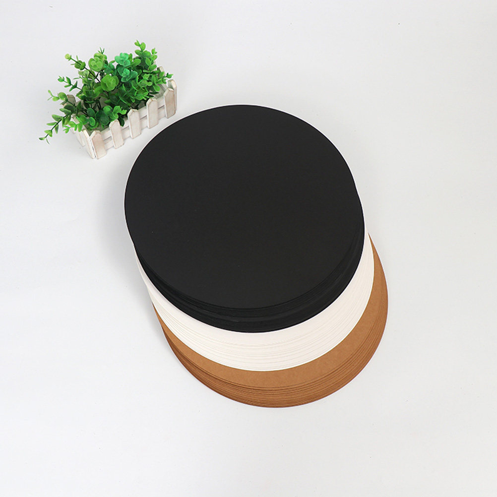 20Pcs Round Kraft Craft Paper  - Wedding Card Box recension och pris