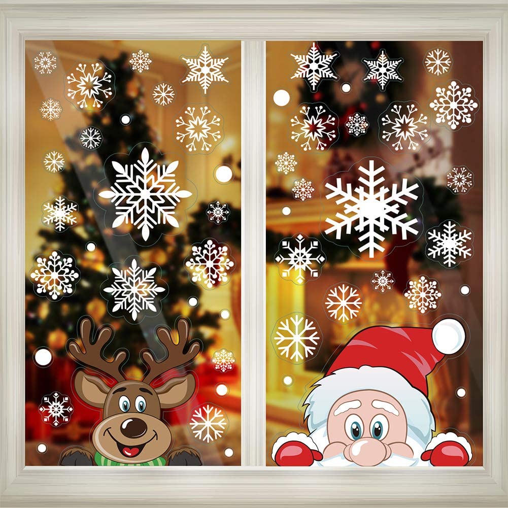 Christmas Window Clings Sticke - Wedding/Event Supply Store recension och pris