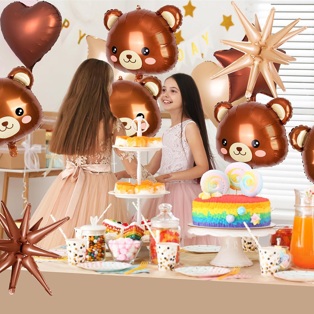 Bear Balloon, Aluminum Foil Ba - Wedding Zoo recension och pris