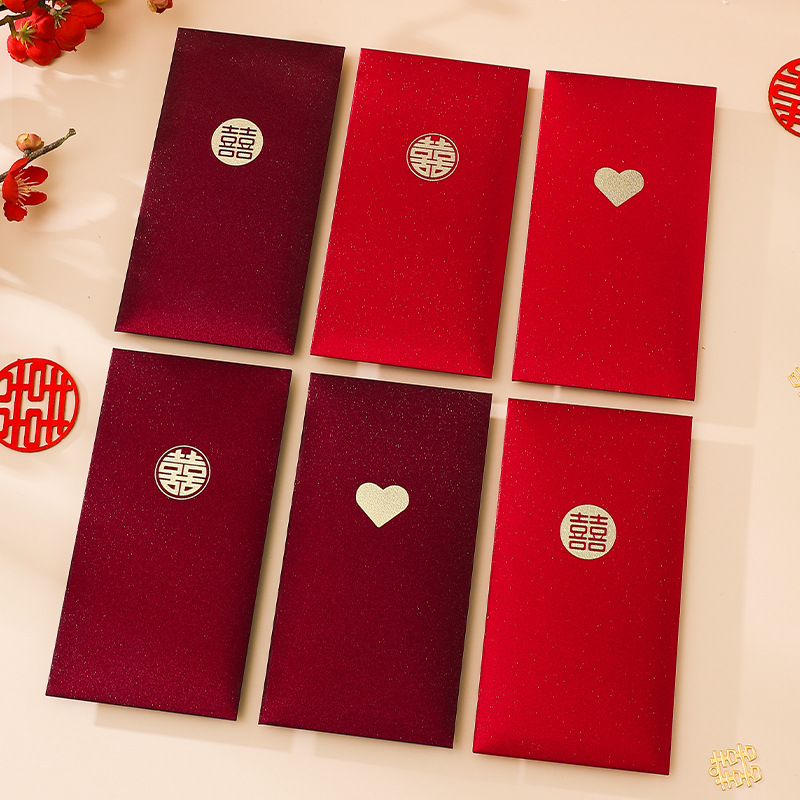 12pcs Love Wedding Red Envelop - Wedding Envelopes recension och pris